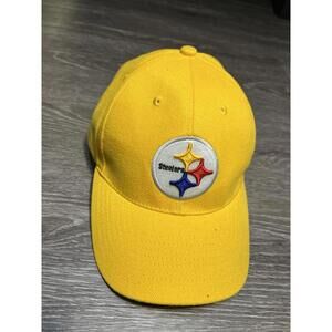 Pittsburgh Steelers Men's Strap Back Hat Cap Yellow 47 Brand